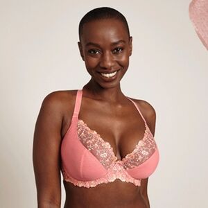 Bravissimo Etta Bra Coral Floral Lace 30H